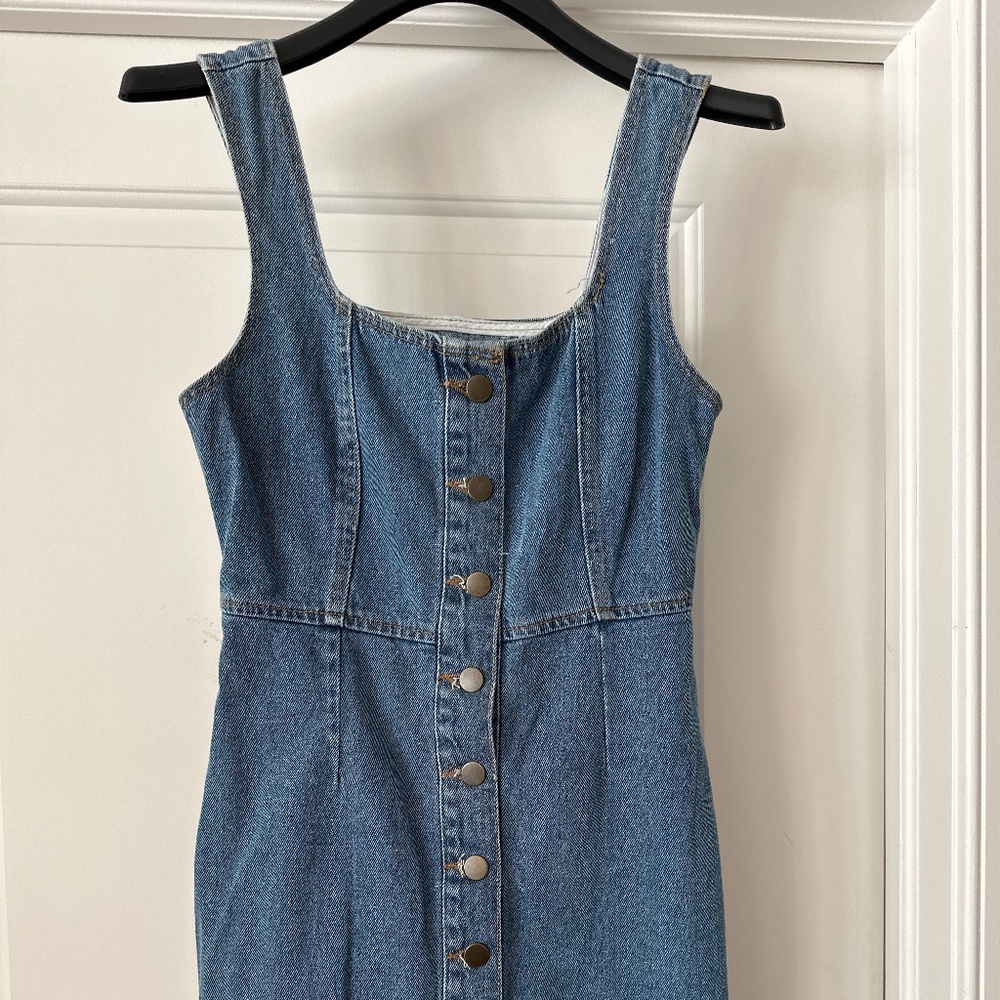Denin jumper dress